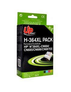 PACK HP 364 - 4 CARTOUCHES